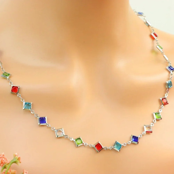"New Beautiful Design Necklace Chain for Women/Girls, Gift, N547 - Picture 4 of 10
